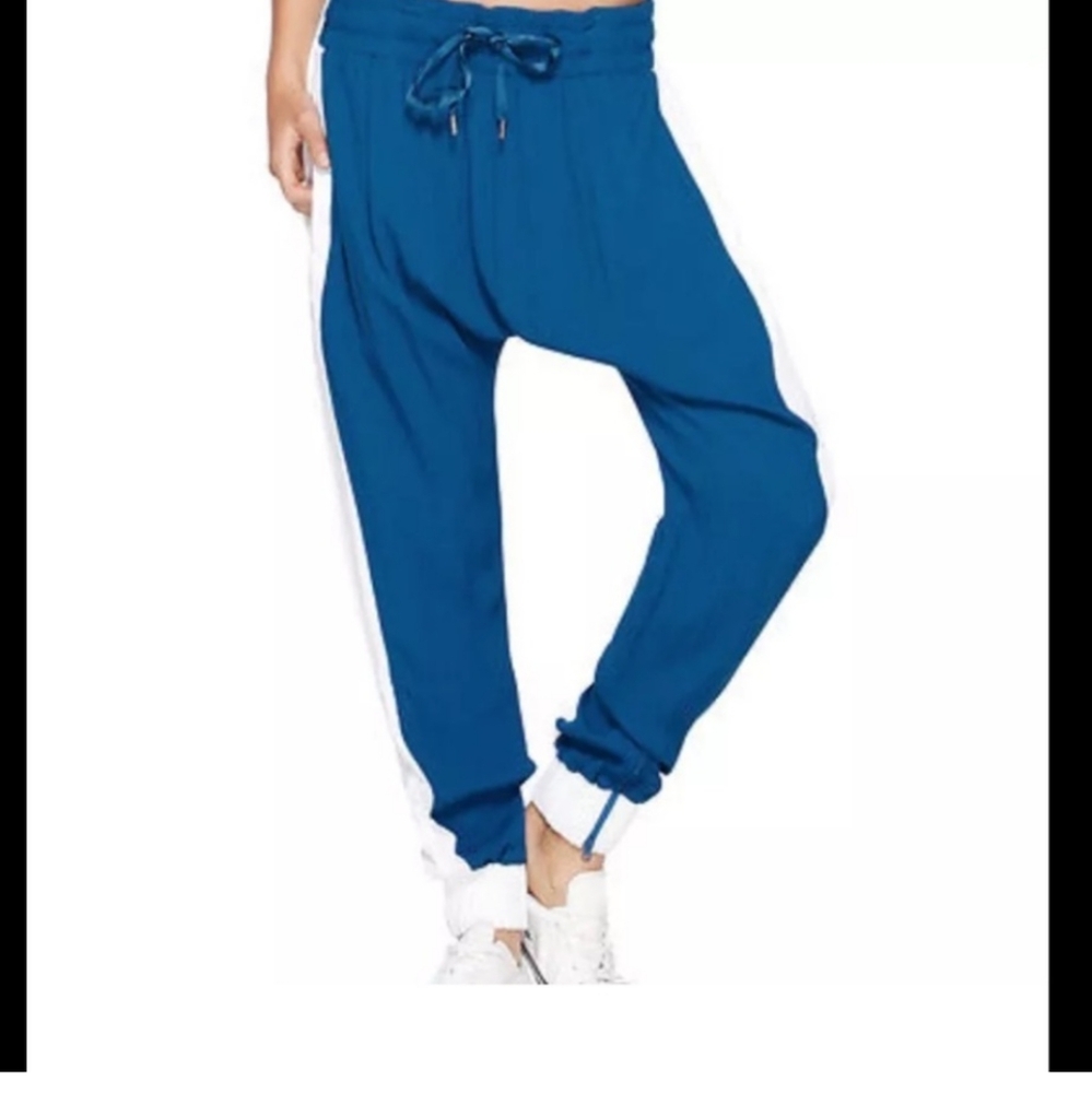 LORNA JANE Fitness KERRIE Active Ocean Blue Harem PANTS